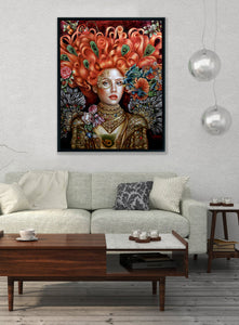 "Habito de lo Bello" Canvas Print