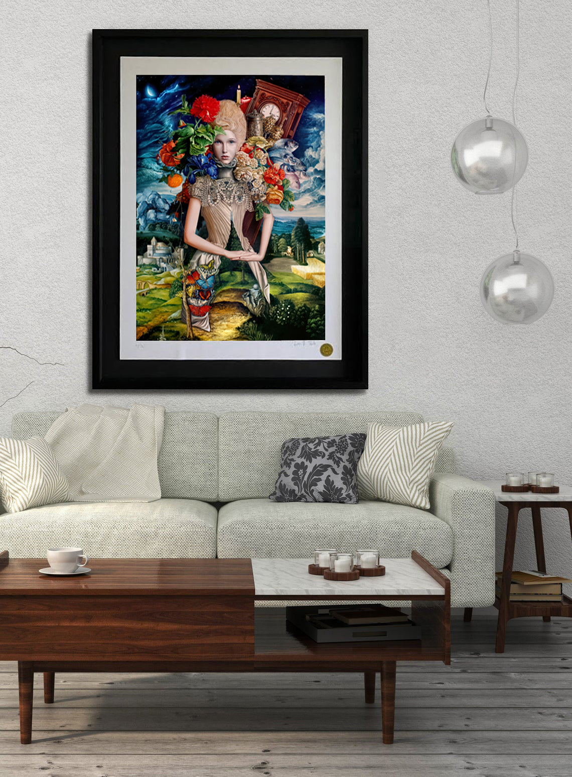 The Mistress of the Mantle 28x40 Limited Edition Print of 30